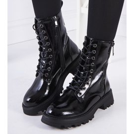 Trapper in ecopelle Worcester nero 1