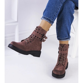 Scarponcini da trekking Fallkirk marroni marrone 1