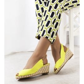 Sandali con zeppa Gonca verdi verde 2