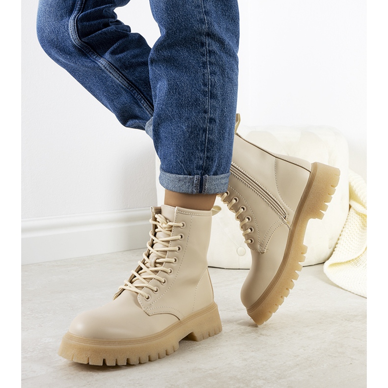 PA1 Scarponcini da trekking da donna Tamila beige 1
