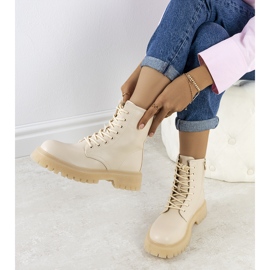 PA1 Scarponcini da trekking da donna Tamila beige 2