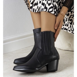 Stivali da cowboy Bento neri nero 1