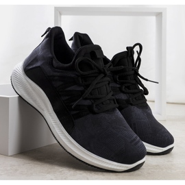 Sneakers Gleeson da uomo nere nero 1