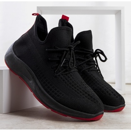 Scarpe da ginnastica sportive nere nero 1