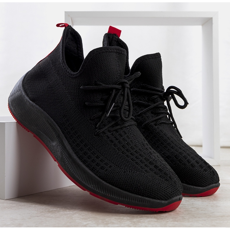 Scarpe da ginnastica sportive nere nero 1