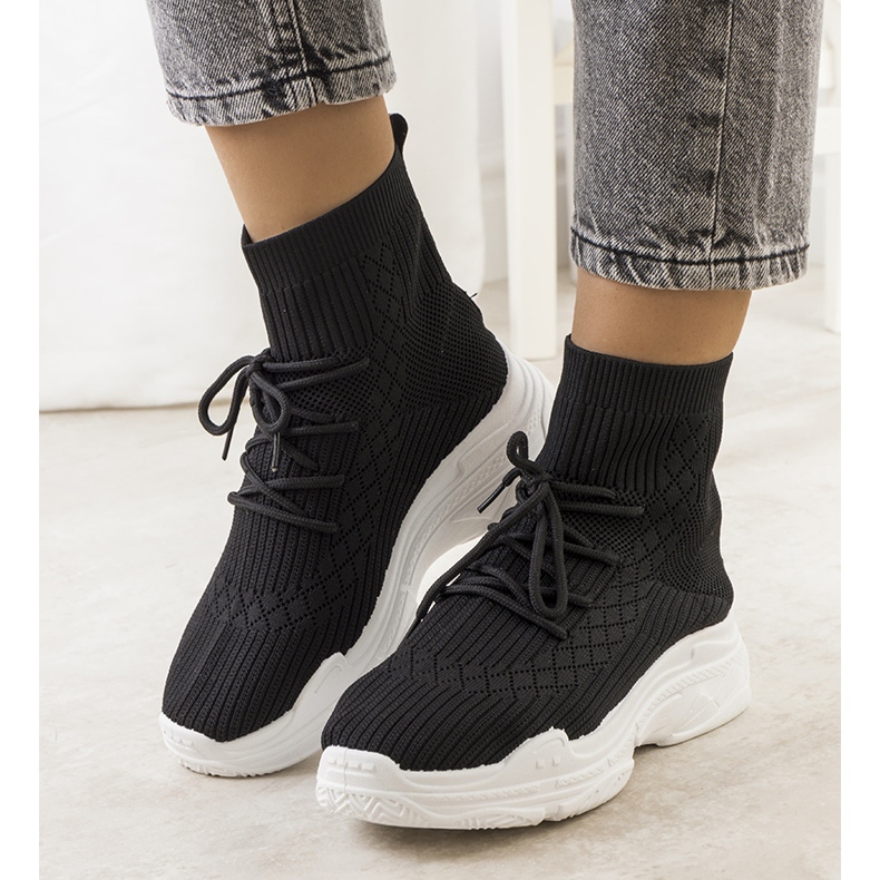 Calzini neri di Dowden nero 1