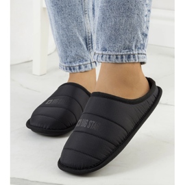 Big Star Ciabatte isolanti da donna nere KK274602 nero 2