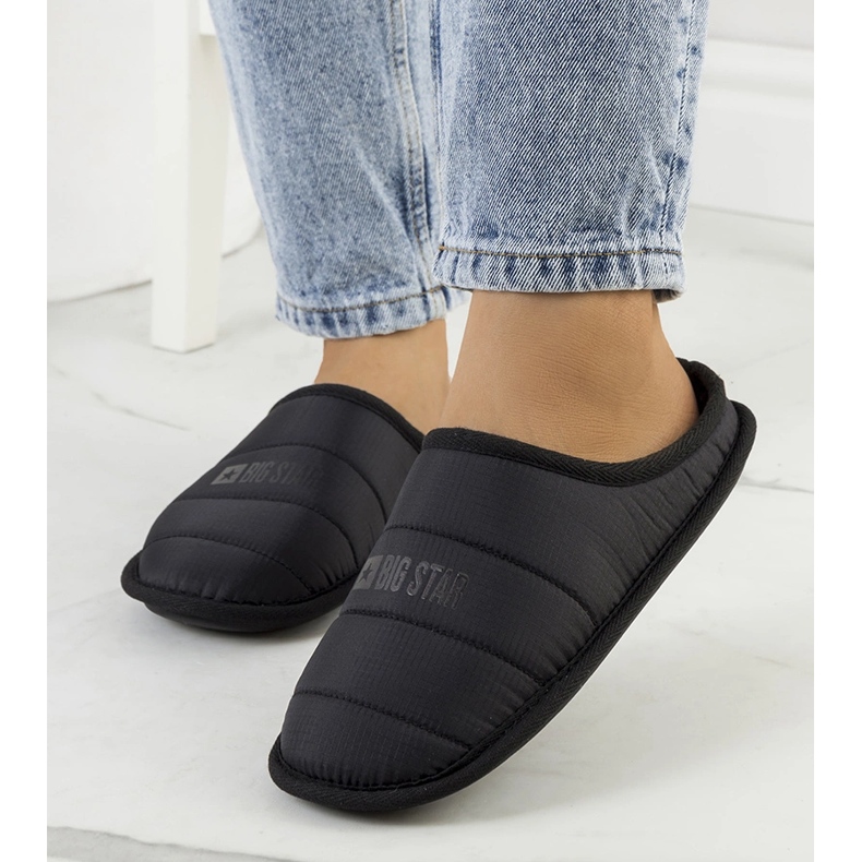 Big Star Ciabatte isolanti da donna nere KK274602 nero 2