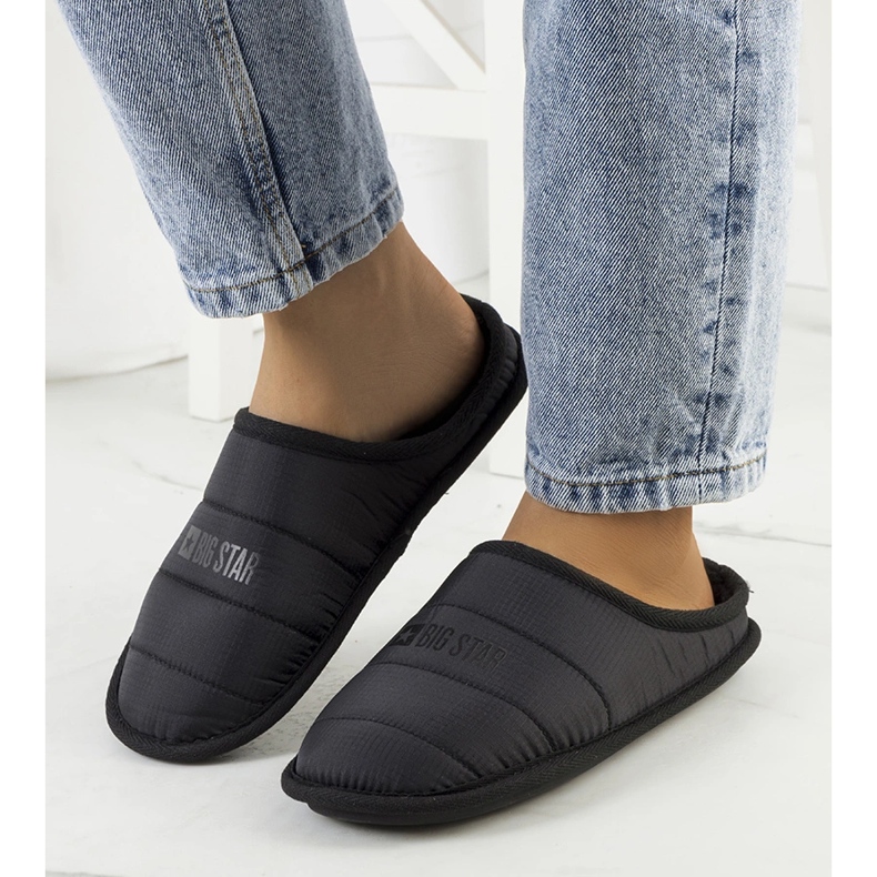 Big Star Ciabatte isolanti da donna nere KK274602 nero 1
