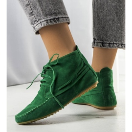 BM Stivaletto in ecopelle Lalo verde 1