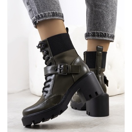 PA1 Scarpe col tacco Messina verdi verde 1