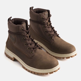 Scarponcini da trekking da uomo marroni Big Star KK174204-804 marrone 1
