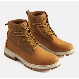 Scarponcini da trekking da uomo Camel Big Star KK174203 marrone 1