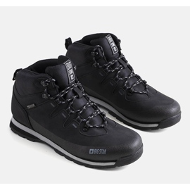 Scarponcini da trekking Big Star EE174437 da uomo neri nero 1
