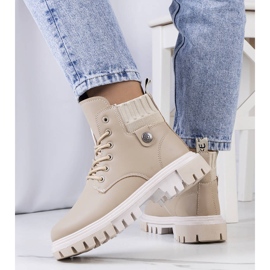 PA1 Stivali da donna beige di Odell 1