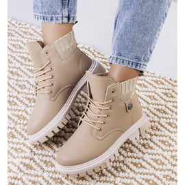 PA1 Stivali da donna beige di Odell 2