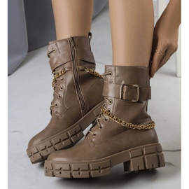 Stivali isolanti beige Cerrelli 1