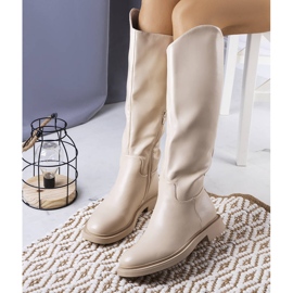 Stivali isolanti beige Prinio 1