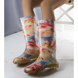 Stivali alti blu e rosa di Pimen 1