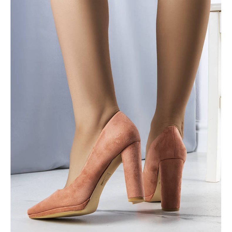 BM Le décolleté rosa con tacco alto di Emma 1