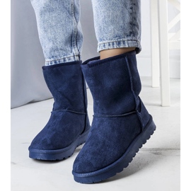 Hank stivali da neve isolanti blu navy 1