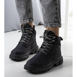 Scarponcini da trekking neri da donna Didians nero 1