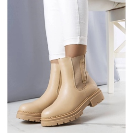 Stivali isolanti beige di Caron 1