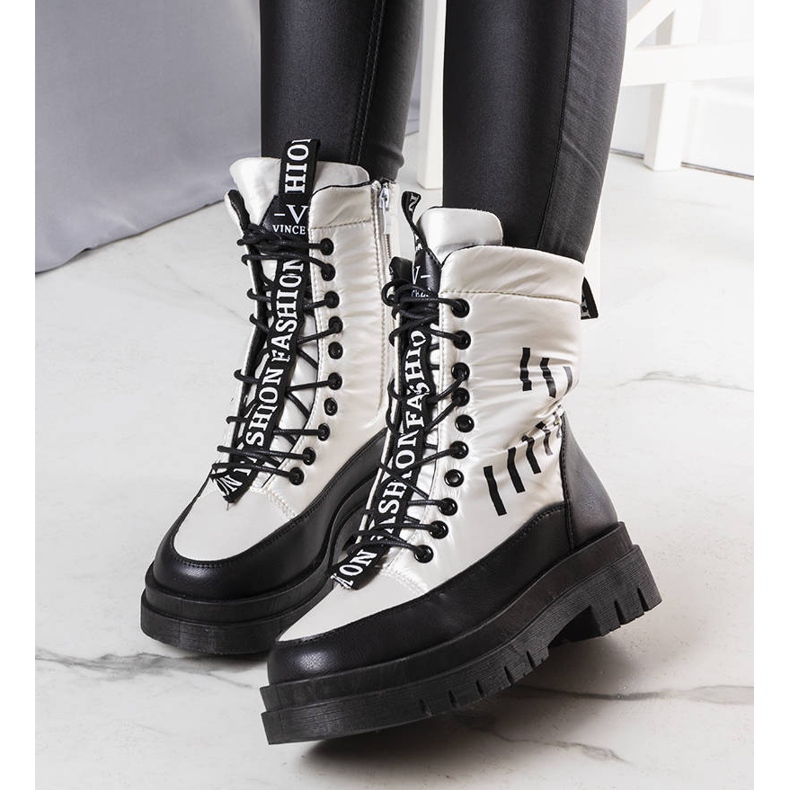 Scarponi da neve Sarai bianco 1