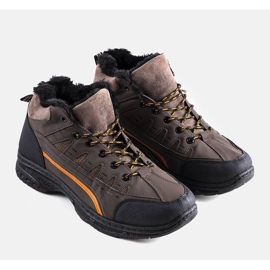 PA1 Fusters scarponcini da trekking isolanti marroni da uomo marrone 2
