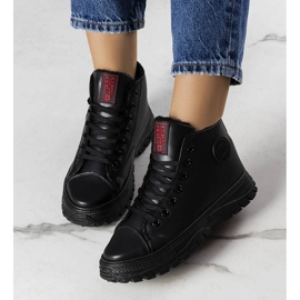 Sneakers isolate nere Big Star GG274537 906 nero 1