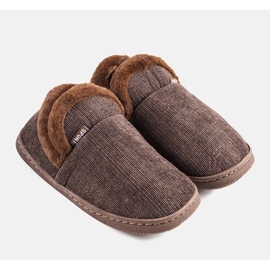 Pantofole alte Voltar da uomo marroni marrone 1