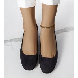 Ballerine in camoscio nero di Jules 1