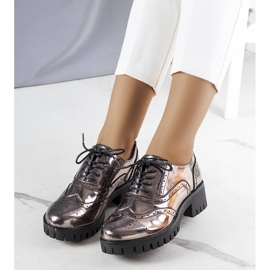 Scarpe nere metallizzate di Myra nero 1