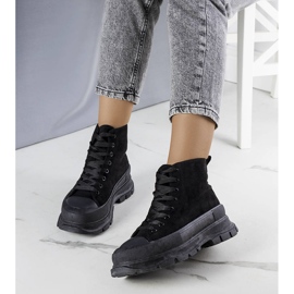 BM Sneaker con plateau di colore nero di Gertrude 1