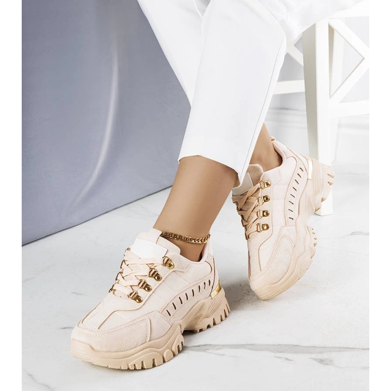 Sneaker beige Mindy 1