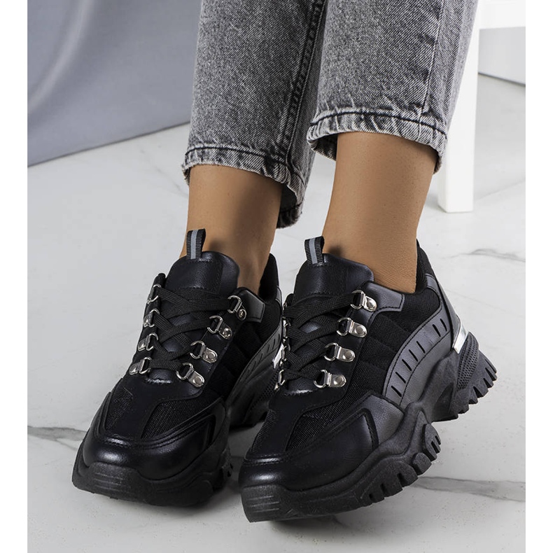 Scarpe da ginnastica nere Mindy nero 1