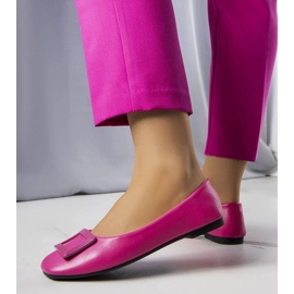 Ballerine rosa con fibbia Sheller 1