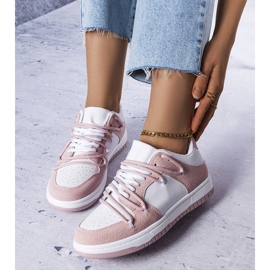 PA1 Sneakers rosa di Hila bianca 1