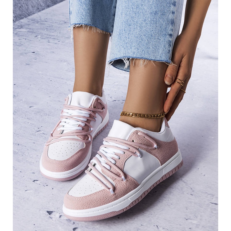 PA1 Sneakers rosa di Hila bianca 1