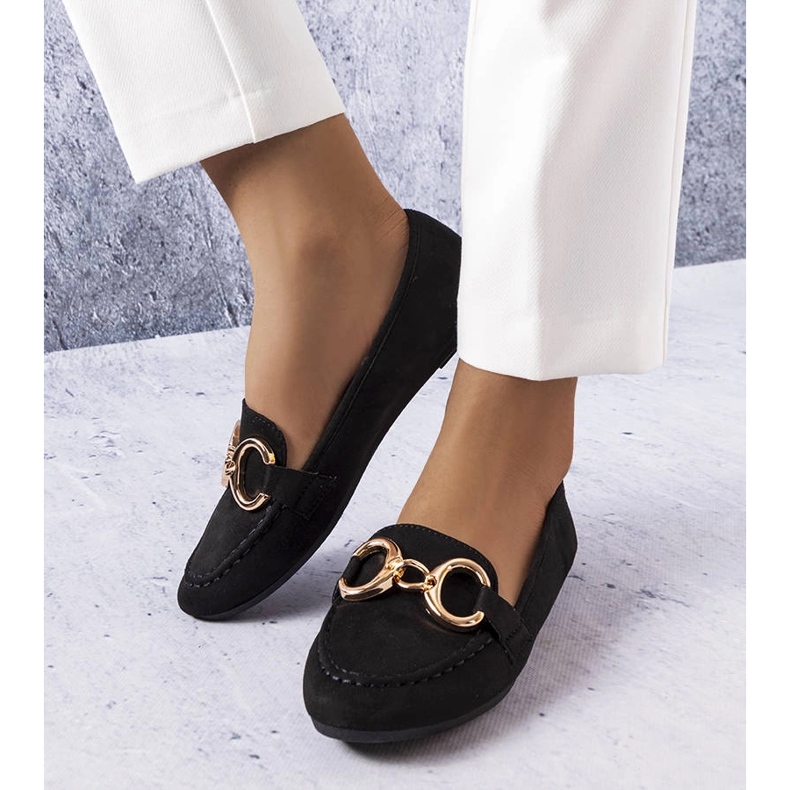 Mocassino classico nero Pitre 1