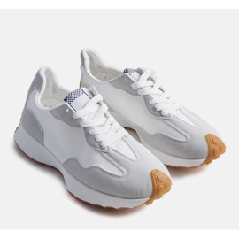 Sneakers da uomo di colore grigio Dorolis bianca 1