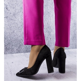 Vinceza eleganti décolleté nere nero 1