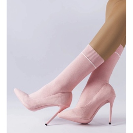 Stivali a calzino rosa di Pelletier 1