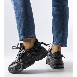 BM Sneakers glamour nere di Desforges nero 1
