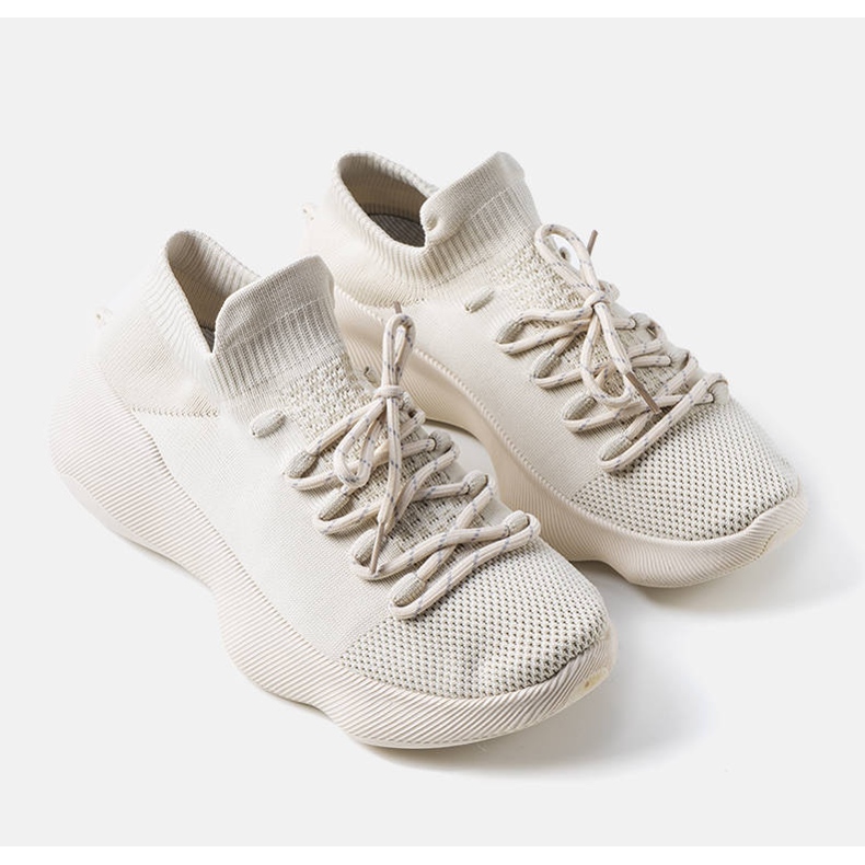 Sneakers beige da uomo di Théberge 1
