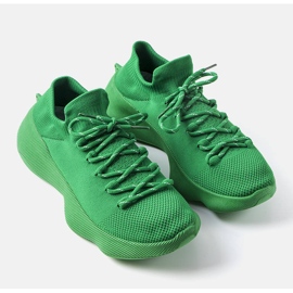 Sneakers verdi da uomo Théberge verde 1