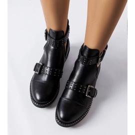 Stivali cut-out neri di Blondlot nero 1