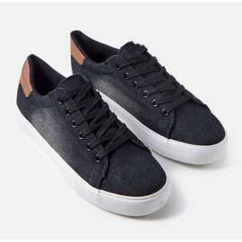 Sneakers nere da uomo Cinq nero 1