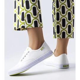 Sneakers Big Star JJ274260 in tessuto bianco bianca 1