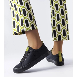 Sneakers Big Star LL274247 in tessuto nero 1